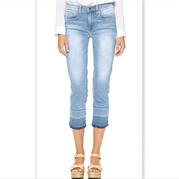 Genetic Denim BIRKIN Hi Waist Crop Jeans - Picture 1 of 9